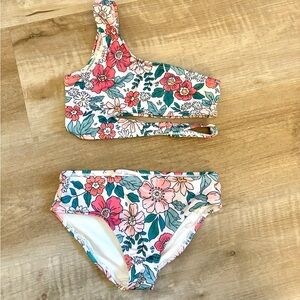 Kids floral bikini